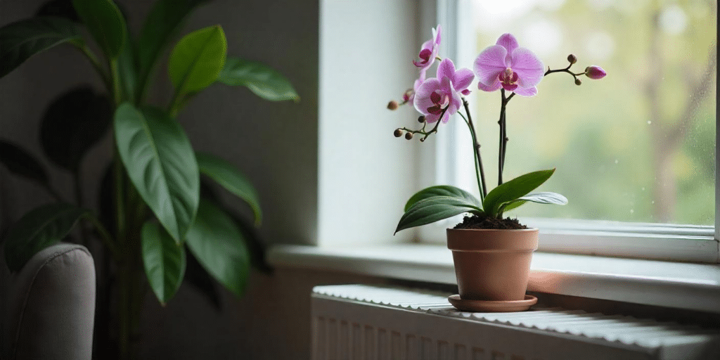 Orchidee vicino ai termosifoni: strategie efficaci per salvaguardarle dal calore eccessivo